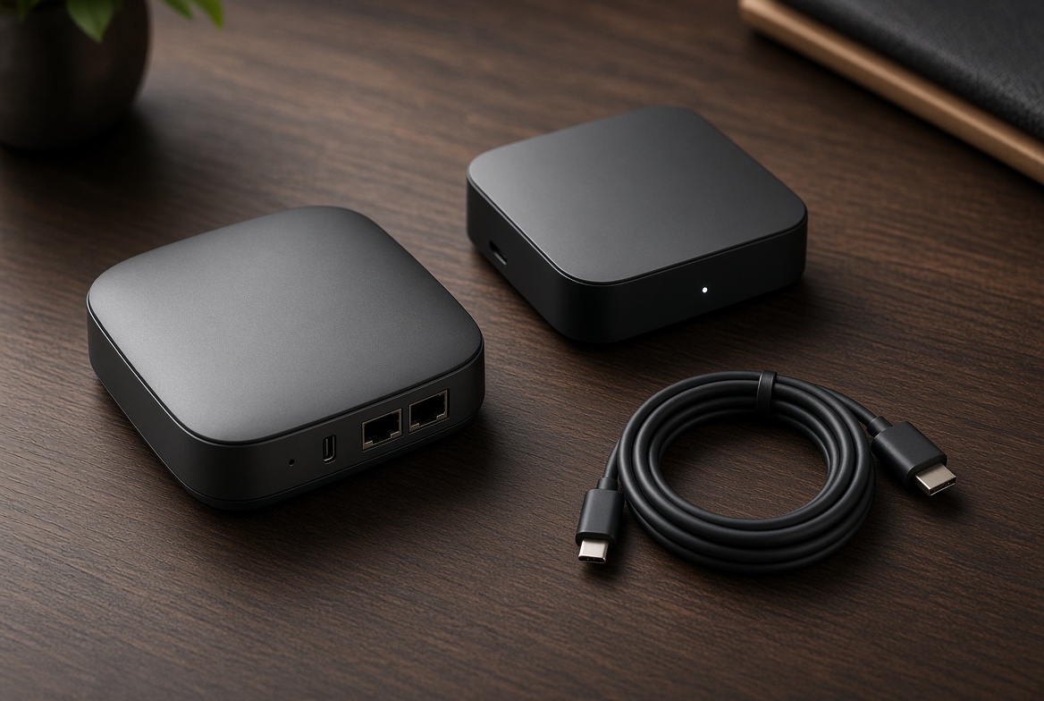 Router, streaming device, and cable